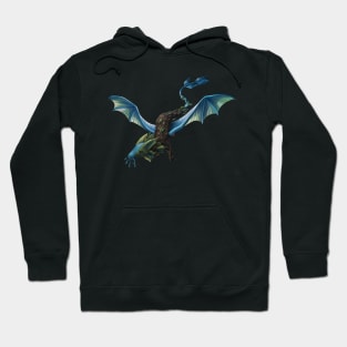 Blue Wings Hoodie